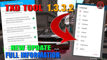 TXD TOOL 1.3.3.2 REVIEW &  FULL INFORMATION  | LATEST VERSION