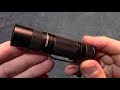 Convoy T2 Mini Glare Flashlight Review!