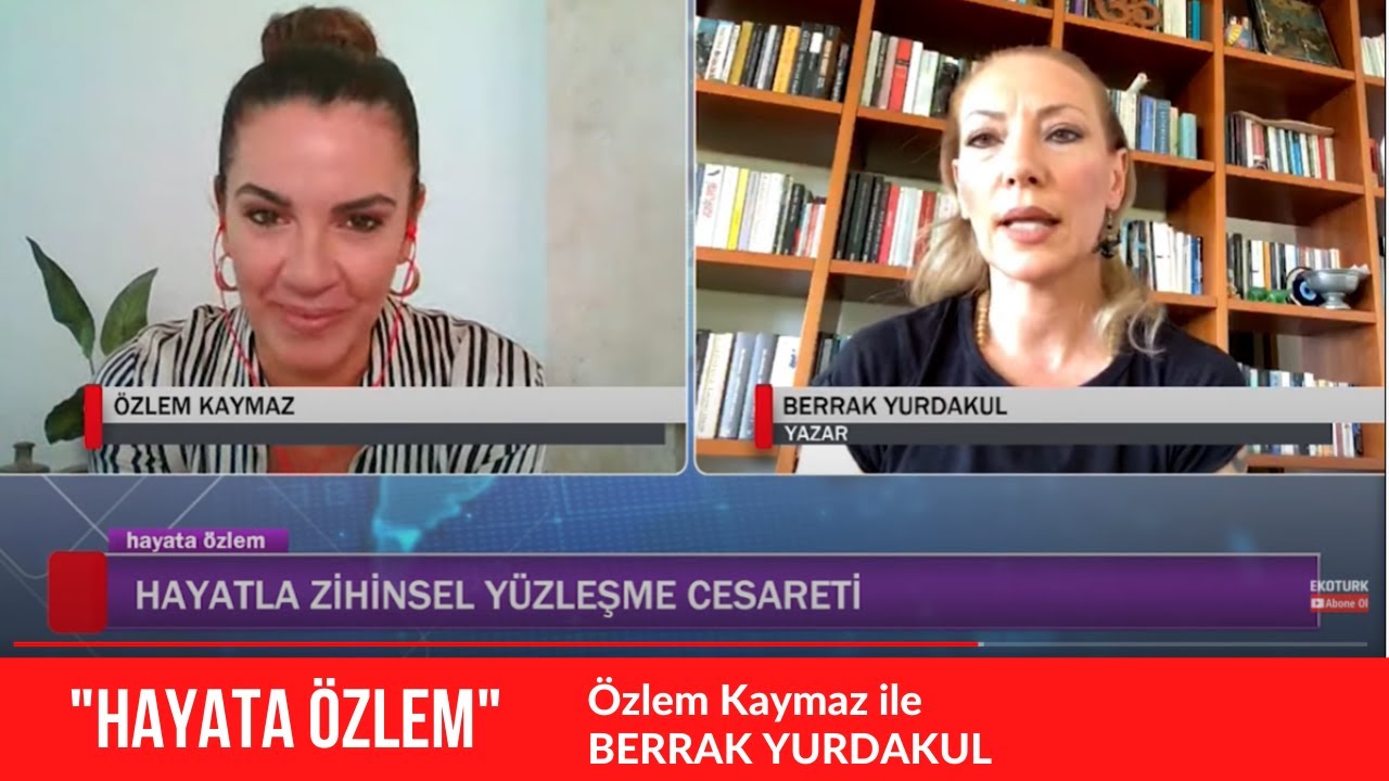 HAYATA ÖZLEM'de KONUK BERRAK YURDAKUL #yazar #berrakyurdakul #edebiyat