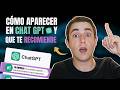 Cómo aparecer en ChatGPT y la IA | Pasos para que Recomiende tu negocio