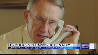 Harry Reid, political pugilist and longtime Senate majority leader, dies