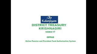 IFHRMS VIDEO 17 OPPAS ONLINE PENSION AND PROVIDENT FUND AUTHORIZATION SYSTEM
