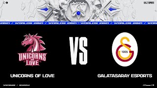UOL vs GS | Плей-ин Группы | Чемпионат Мира 2021 | Unicorns of Love vs Galatasaray Espor