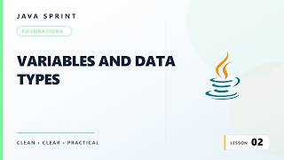 Full Java for Beginners, Lesson 2: Variables and Data Types Explained News