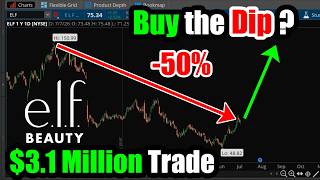 e.l.f. Beauty Stock (ELF): $3.1 Million Trade, Buy the Dip?
