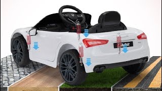 12V Licensed Maserati Kids Ride On Car, FULL REVIEW & DEMO  So Much Fun!