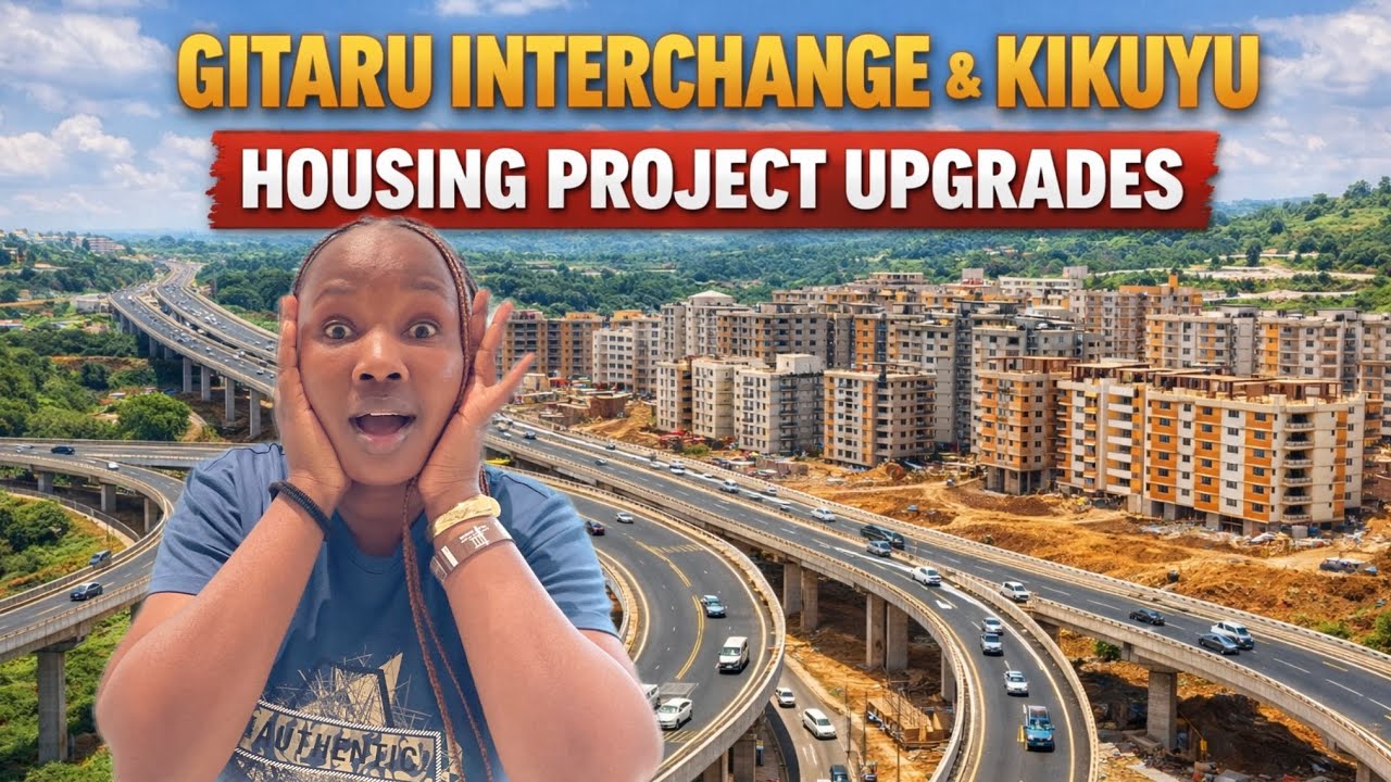 Massive Upgrade at Gitaru Interchange & Kikuyu Housing Project! 🇰🇪