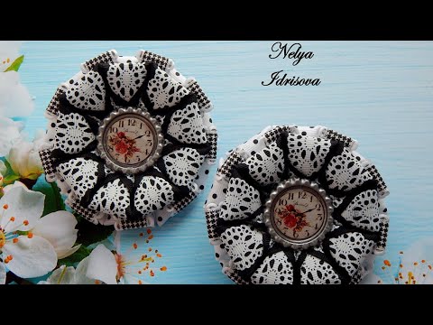 Объемные Бантики из репсовой ленты / DIY / Voluminous Bows / МК /