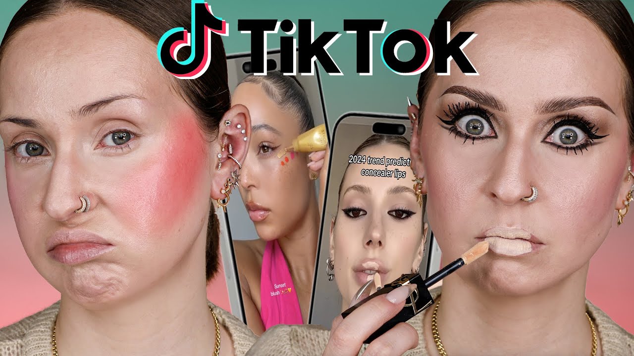 Je TESTE & JUGE les trends TikTok MAKEUP du moment