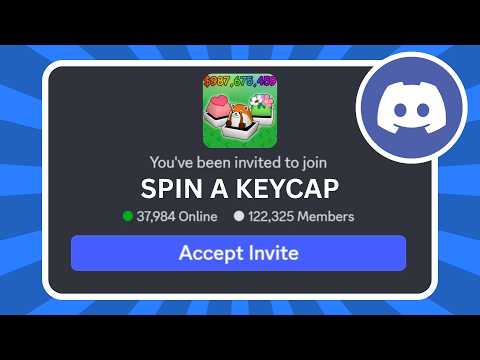 How to Join Spin A Keycap Discord Server