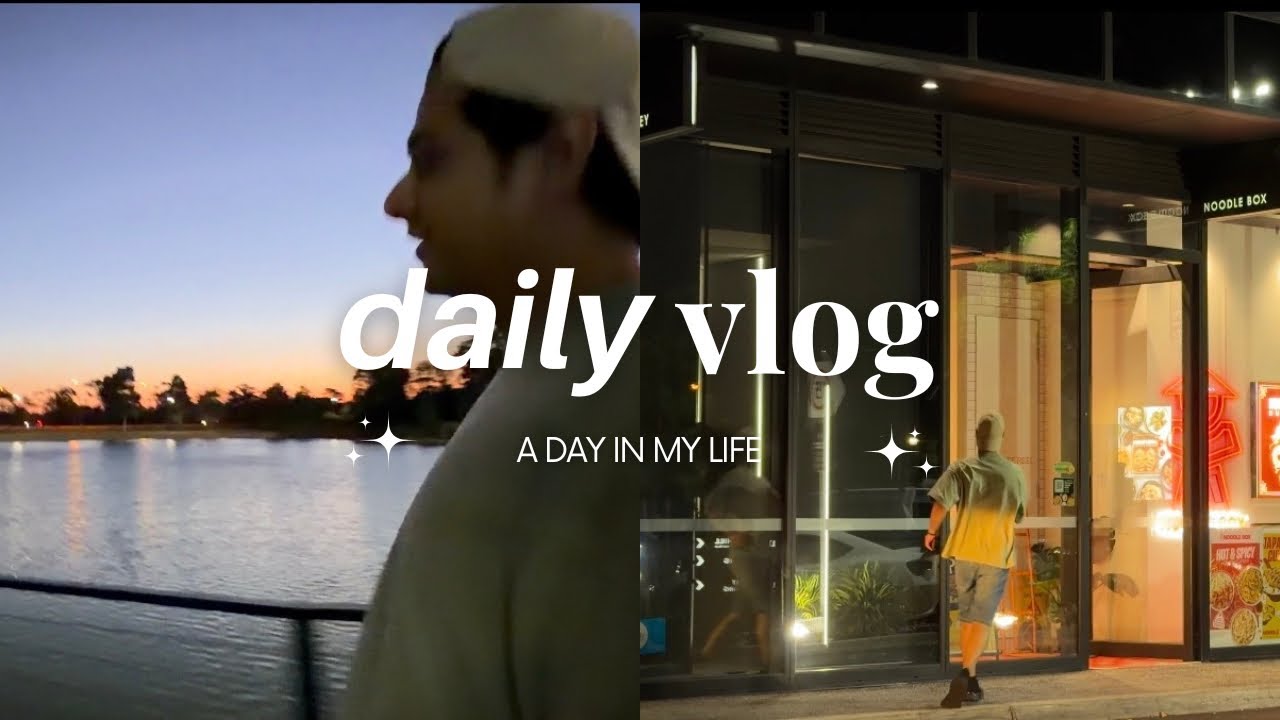 Takeaway Night 🍜 | Noodle Box for Dinner | Hindi Daily Vlog in Australia