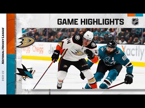Ducks @ Sharks 4/26 | NHL Highlights 2022