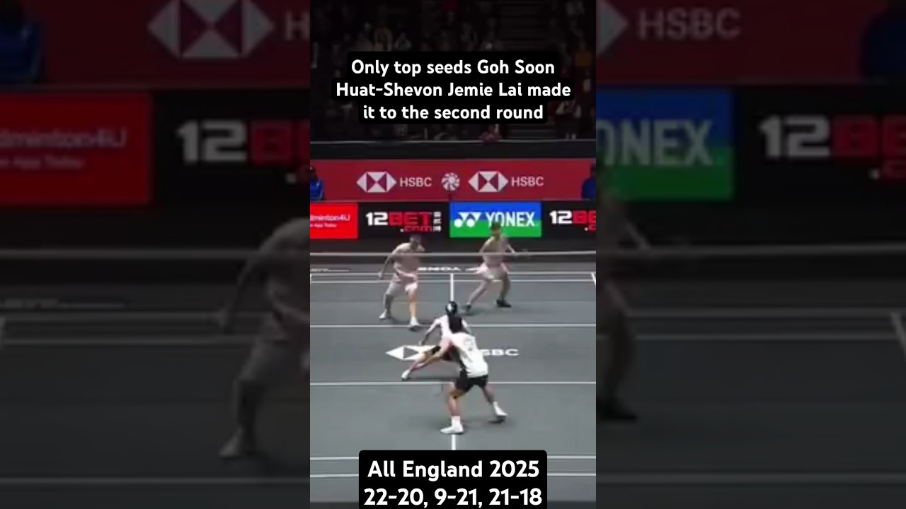 Goh Soon Huat-Shevon Jemie Lai made it to the second round 