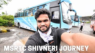 MSRTC SHIVNERI Volvo B7R Mumbai to Pune Full Bus Journey
