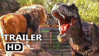 JURASSIC WORLD 2 "Lion VS T-Rex" Trailer (2018) Action Movie HD