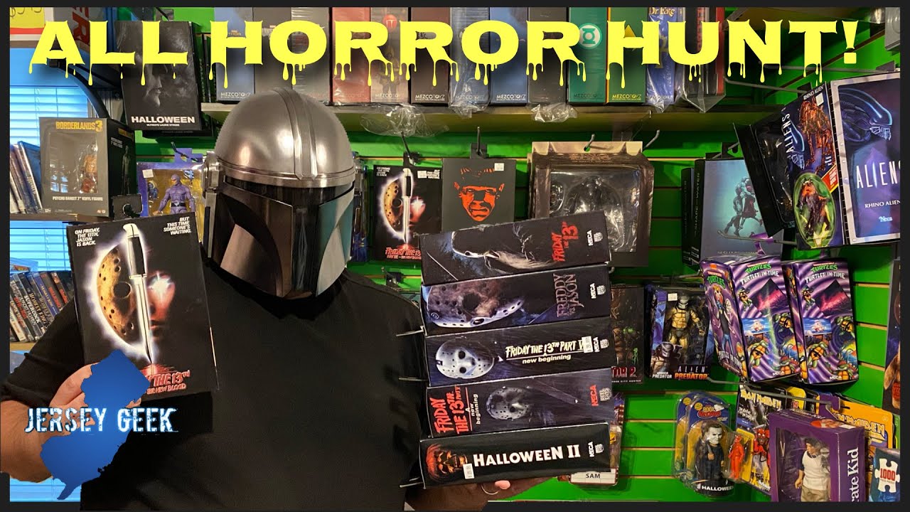A Very HORRORBLE TOY HUNT! | All HORROR TOY HUNT | W/ Bonus HORROR Mail Call!