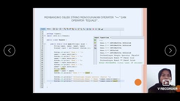 String Prosedur || Tugas 3 Pemrograman Java