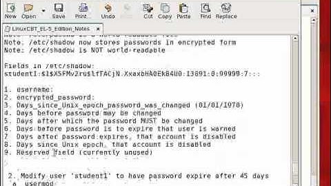 Redhat Enterprise linux 5 User & Groups-Part3