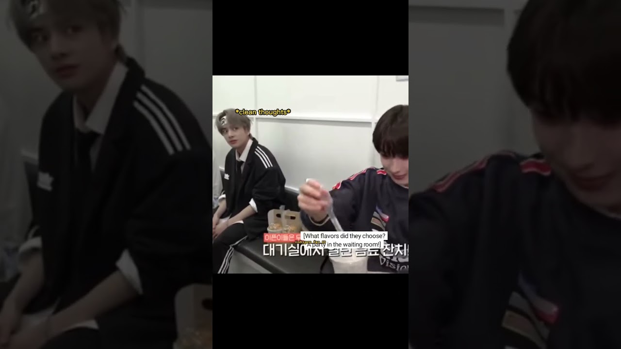 sunoo:fast moment.                           jake: dirty mind