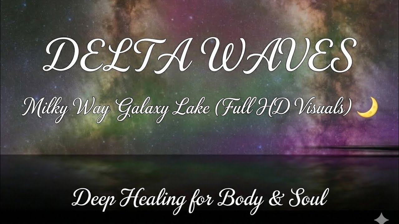 DELTA WAVES: Milky Way Galaxy Lake - Deep Healing for Body & Soul
