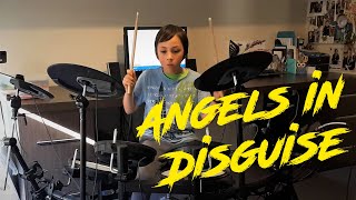 Frozen Crown | 11 year old drummer | "Angels in Disguise" Drum Cover