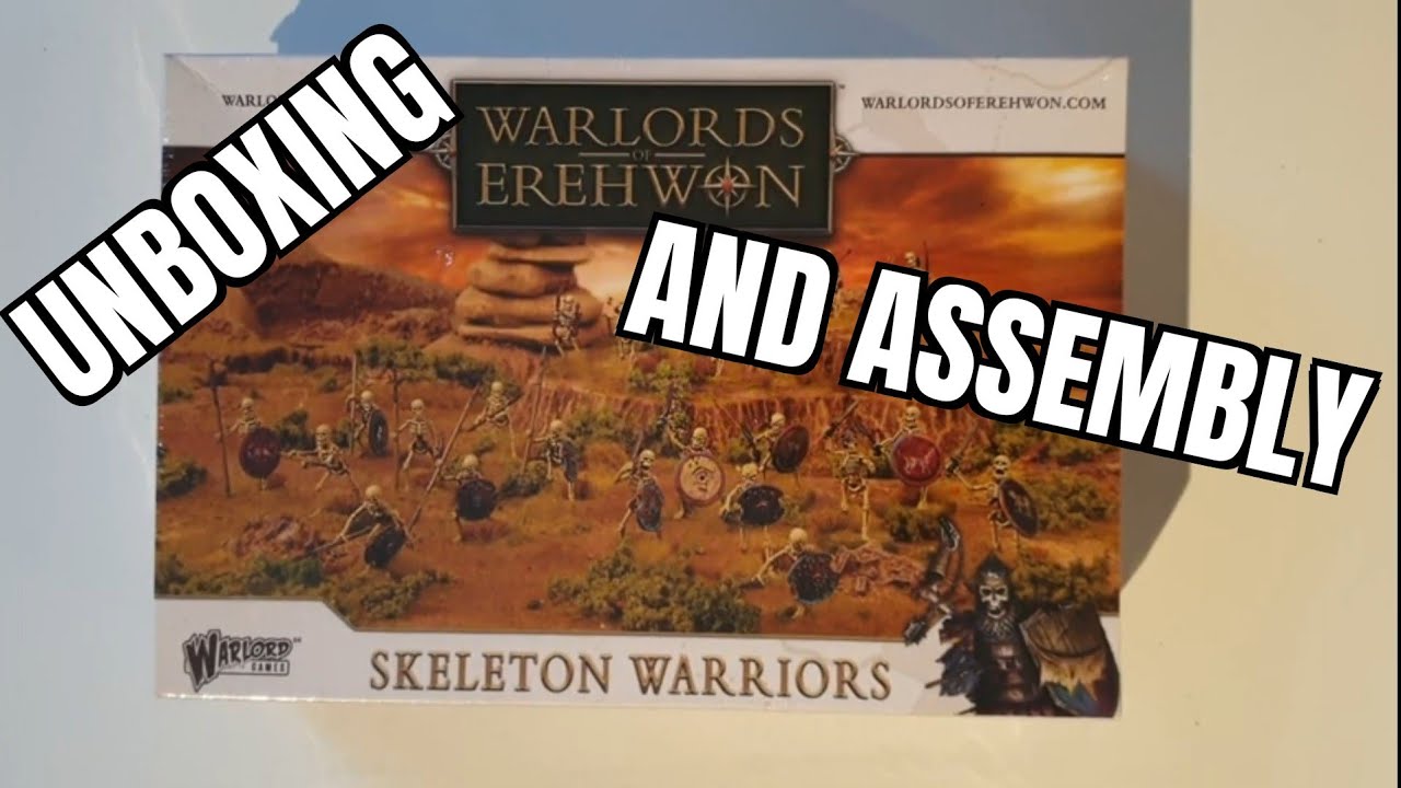 Warlord Games - Skeleton Warriors - Figs Pour Jeu De Figurines - Neuf