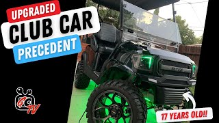 17 Year Old Club Car Precedent Upgrade - GolfCartingTV