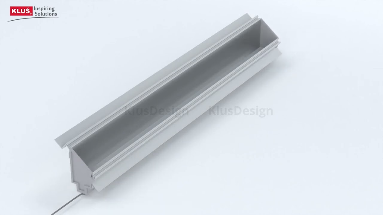 KLUS poket profil szerelés