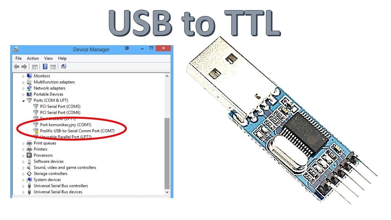 Blændende Indsigtsfuld Kemi How to fix YP-01 / PL2303 Driver / Code 10 issue of USB to TTL convertor  for Arduino projects - YouTube