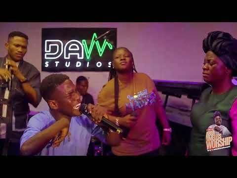 Tobi Special ministering at 21 Days of Abba Timeless Worship