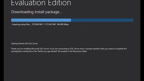 SQL Server 2022 Installation step by step