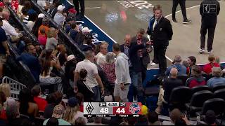 👀 FANS EJECTED during Indiana Fever game | WNBA women's basketball Caitlin Clark Sophie Cunningham screenshot 4