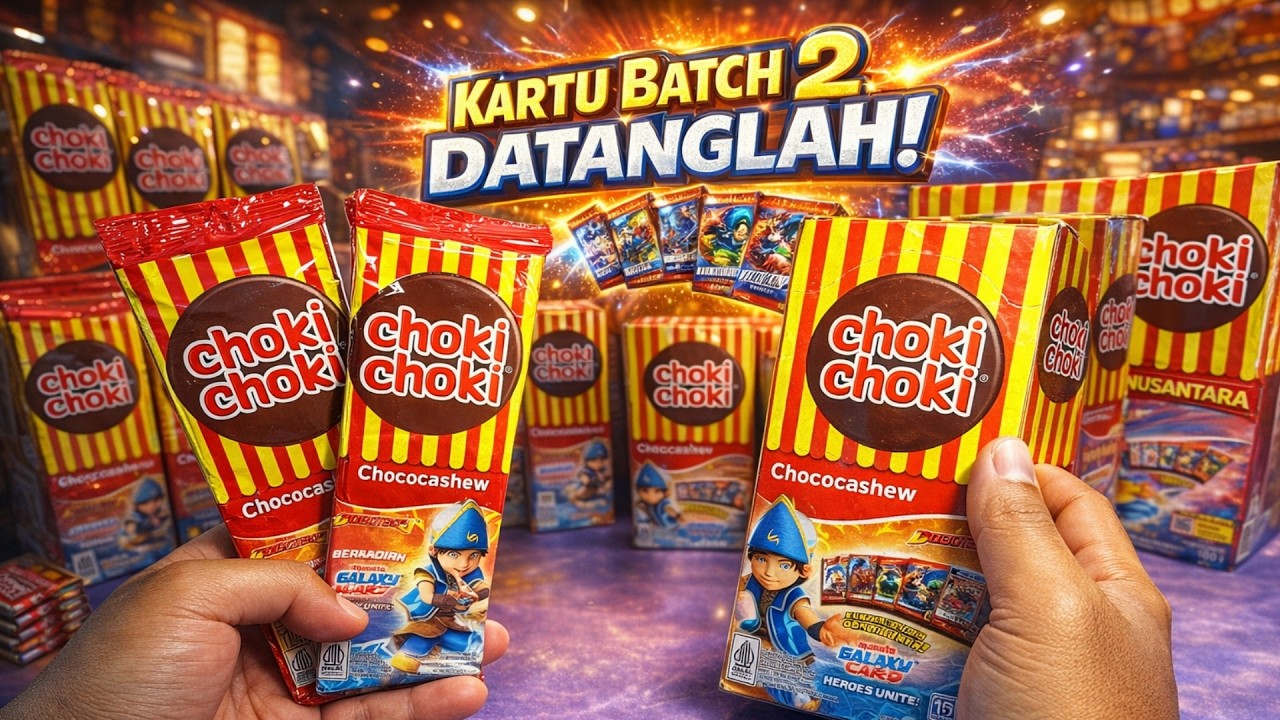 TONTON VIDEO INI SEBELUM RUGI Udah BELI❗️Bismillah BREWEK Choki Choki BoBoiBoy Expired Februari 2027