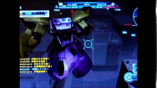 Ps3 game GUNDAM BATTLE OPERATION day 114  Gelgoog Commander Cima Garou version