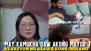 REAKSYON NG INDIANONG ASAWA SA MAYOR NA KAMUKHA KO! NAWAWALANG KAPATID DAW