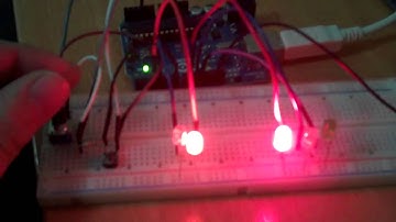 Arduino Project | Variable Timed Traffic Lights w/Push Button Walk Signal