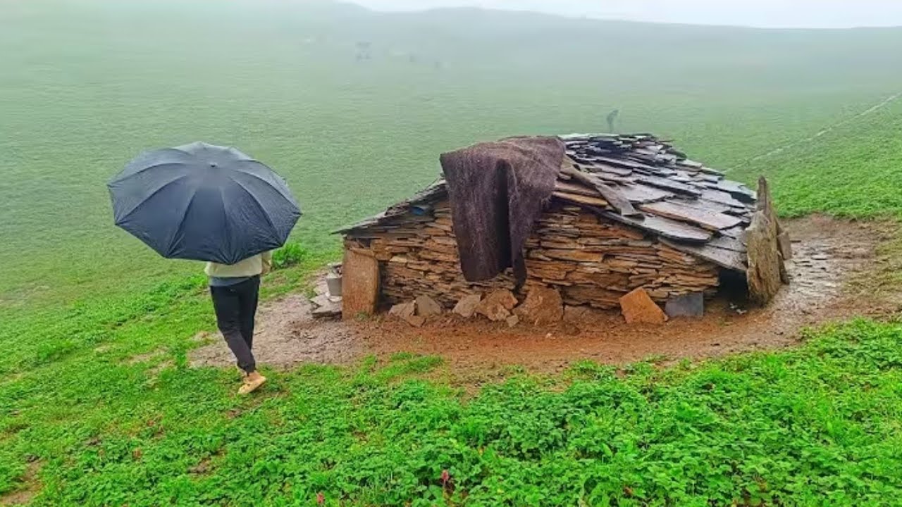 Simple Life in a Nepali Mountain Village | Daily Activities & Traditional Living