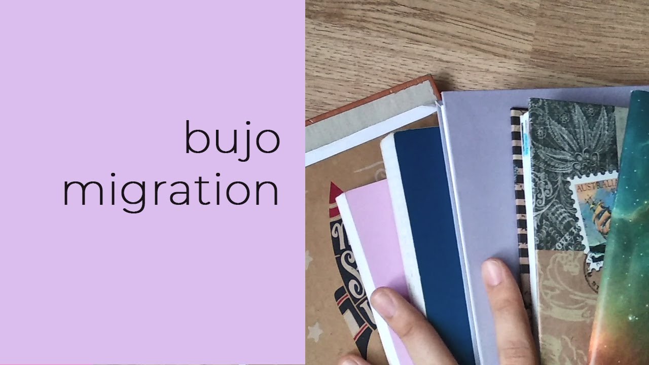 bullet journal migration tips YouTube