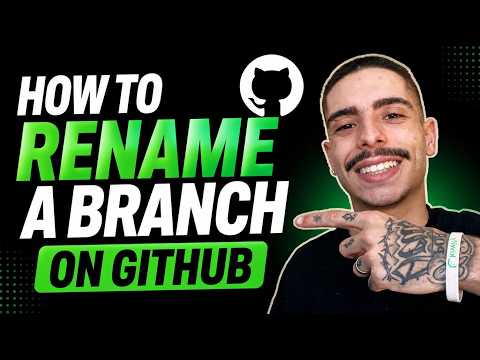 HOW TO RENAME A BRANCH ON GITHUB (STEP-BY-STEP GUIDE 2026)