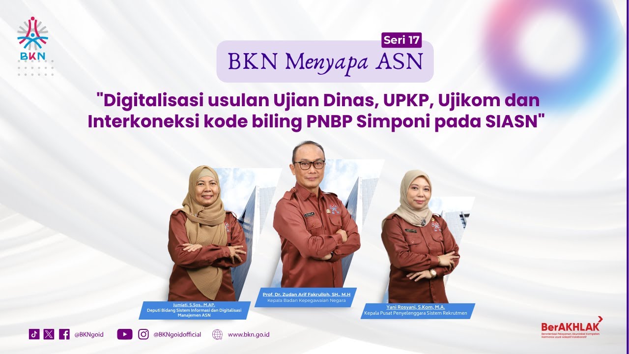 [LIVE] BKN MENYAPA ASN SERI 17