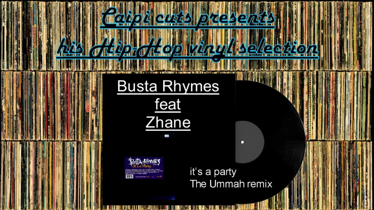 Busta Rhymes feat Zhane it's a party (The Ummah remix )(1996) YouTube