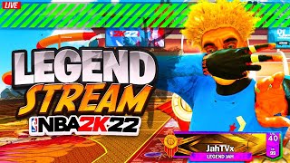 LEGEND REACTION IN NBA 2K22 (FULL-STREAM) UNLOCKED ALL LEGEND REWARDS W/ BEST BUILD ON NBA2K22!