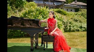 钢琴和小提琴演奏《我的祖国》Isabelle Xinyi Wang (11) & Rosemary plays My homeland by Liu Zhi