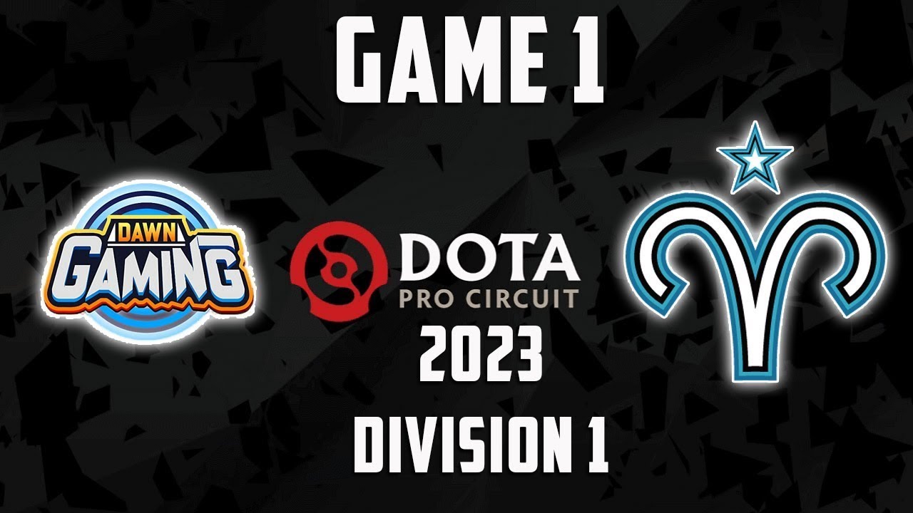 Epic Showdown between Dawn Gaming and Aster Aries in DPC 2023 Division 1