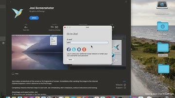 [MAC] Joxi Screenshoter from Mac App Store Basic Overview