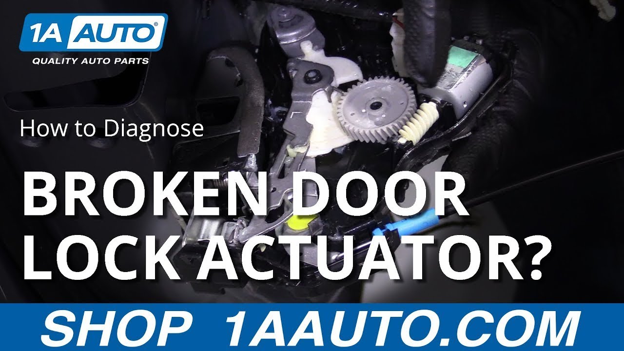 How To Open Car Door With Broken Actuator Youtube
