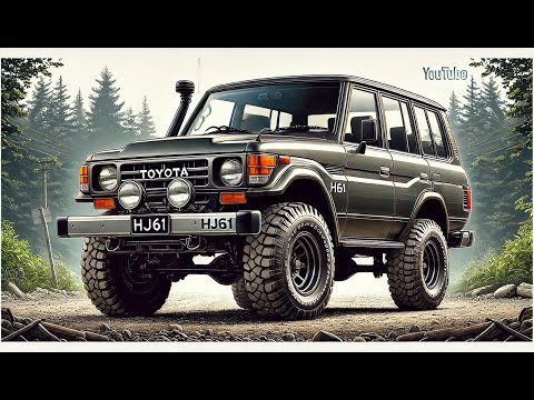 Very well preserved and rare JDM 1989 Land Cruiser HJ 61