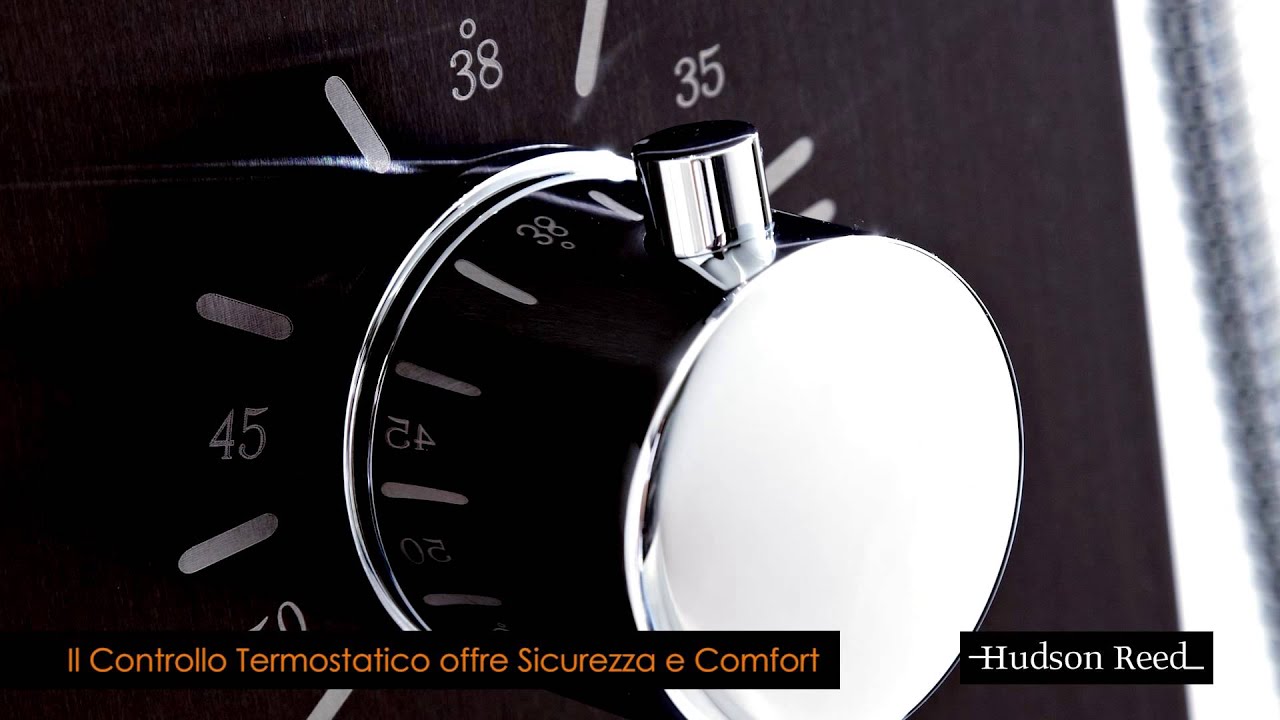 Pannello doccia termostatico idromassaggio multifunzione hudson ...