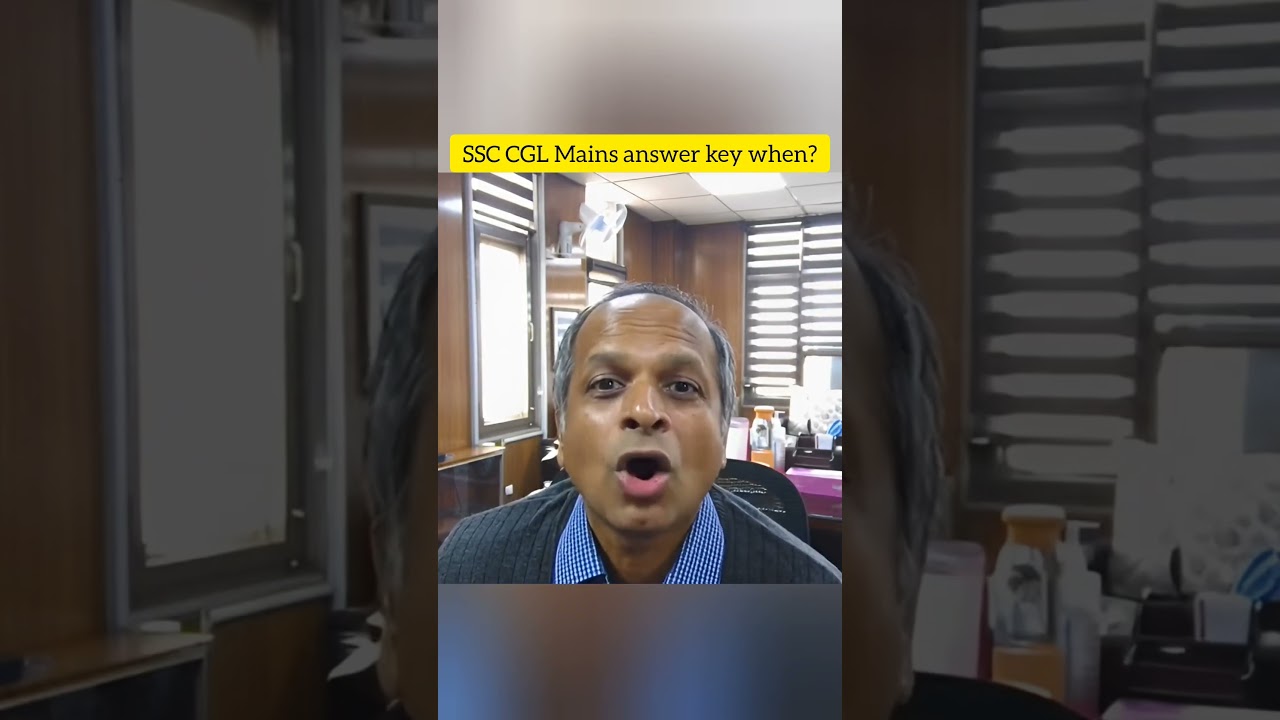 SSC CGL Mains 2025 Answer key 🔐 when ? 