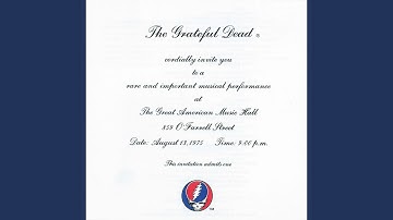 Introduction (Live at the Great American Music Hall, San Francisco, CA, August 13, 1975)